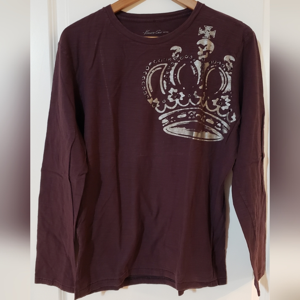 Mens Kenneth Cole Long Sleeve T-shirt